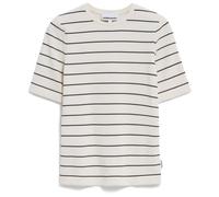 ARMEDANGELS - Women's Jaanisara Fine Stripe - T-shirt - XXL - oatmilk / black