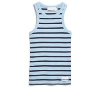 ARMEDANGELS - Women's Kanitaa Stripes - Débardeur - S - blue glow / tinted navy