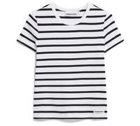 ARMEDANGELS - Women's Kardaa Stripes - T-shirt - XL - white / black