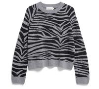 ARMEDANGELS - Women's Liliriaa Zebraraa - Pull - XXL - silver melange / steel melange