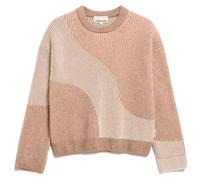 ARMEDANGELS - Women's Mayraa Vanise - Pull - L - camel melange / oatmilk