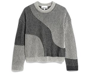 ARMEDANGELS - Women's Mayraa Vanise - Pull - XXL - black / off white