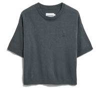 ARMEDANGELS - Women's S Sl Linen Blend Knit Sweater - T-shirt - M - space steel