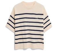 ARMEDANGELS - Women's Stripe Linen Blend Sweater - Pull - S - undyed / tinted navy
