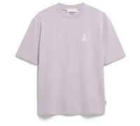 ARMEDANGELS - Women's Tarjaa Å Embro - T-shirt - XL - ice grape