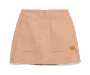 ARMEDANGELS - Women's Workwear Canvas Mini Skirt - Jupe - M - true camel