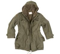 Mil-Tec BW Parka, veste en textile 50 Olive Olive