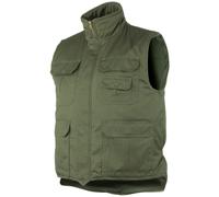 ARMÉE CORPS CHAUFFE-HOMMES MATELASSÉE GILET PÊCHE VESTE DE CHASSE GILET VERT OLI