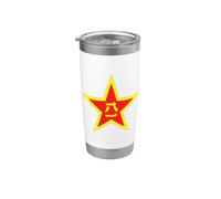 Armée de Libération Populaire de Chine PLA Armée Star Emblème Forces Armées Gobelet isotherme en acier inoxydable double paroi