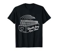 Armée en Terre Cuite, Xi'an, Chine Signature Cœur Art Souvenir T-Shirt