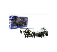 Armee helico et auto - 3 soldats
