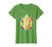 Armée Militaire Française Etrangere Troupe Disant Design T-Shirt, Femme, Herbe, M