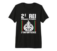 Armée Militaire Française Etrangere Troupe Disant Design T-Shirt Haut de Gamme