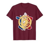 Armée Militaire Française Etrangere Troupe Disant Design T-Shirt, Homme, Marron, S