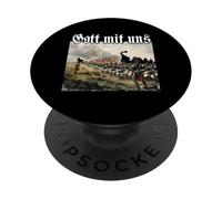 Armée prussienne | Uniforme de Prusse | Infanterie PopSockets PopGrip Adhésif