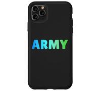 Armée - Texte dégradé Gras, Style Tactique Coque pour iPhone 11 Pro Max