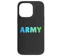 Armée - Texte dégradé Gras, Style Tactique Coque pour iPhone 13 Pro