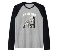 Armenia We Are Our Mountains Tatik Papik Cadeau pour homme femme enfant Manche Raglan