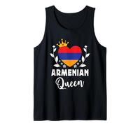Armenian Queen Armenia Flag Proud Armenian Woman Débardeur