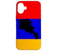 Arménie Carte Drapeau Arménien Coque pour iPhone 16 Plus
