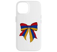 Arménie Fierté Arménienne Drapeau Fille Coquette Nœud Ruban Coque pour iPhone 14