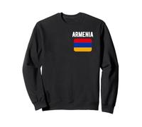 Arménie Flag Carte du Pays Drapeau Arménie Sweatshirt