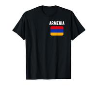 Arménie Flag Carte du pays Drapeau Arménie T-Shirt