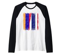 Arménie Thaïlande Demi-Drapeau Arménien Thaïlande Racines thaïlandaises Manche Raglan