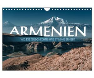 Arménie - Wo die Geschichte erhebt ihre Stimme (Calendrier mural 2026 DIN A4 paysage) Calendrier mensuel CALVENDO