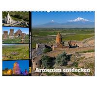 Armenien entdecken (Wandkalender 2026 DIN A2 quer), CALVENDO Monatskalender: Armenien, das erste christliche Land der Welt, hat viel zu bieten.