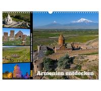 Armenien entdecken (Wandkalender 2026 DIN A3 quer), CALVENDO Monatskalender: Armenien, das erste christliche Land der Welt, hat viel zu bieten.