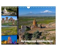Armenien entdecken (Wandkalender 2026 DIN A4 quer), CALVENDO Monatskalender: Armenien, das erste christliche Land der Welt, hat viel zu bieten.