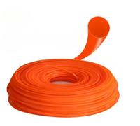 ARMERIAONLINE SINCE 1999 Bobine de fil débroussailleuse professionnelle en nylon résistant, renforcé, coupe-bordures 3 mm, 4 mm, carré rond, diamant (100 mètres ronds 4 mm) 100 m