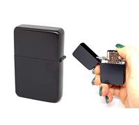 ARMERIAONLINE SINCE 1999 briquet à essence vintage petit noir élégant briquet cigarettes rechargeable