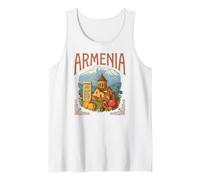 Armernia Mont Ararat et Khachkar, Grenade et Abricots Débardeur