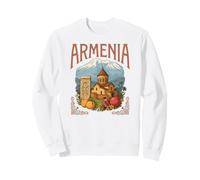 Armernia Mont Ararat et Khachkar, Grenade et Abricots Sweatshirt