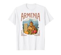 Armernia Mont Ararat et Khachkar, Grenade et Abricots T-Shirt