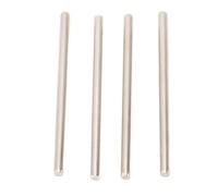 Armes de suspension RC, installation facile de remplacement en métal Jeu d'armes en acier inoxydable 4 pièces de fonctionnement précis stable pour voitures RC 124008 124010