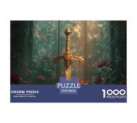Armes et Roses 1000 Pièces Puzzle Cadeaux pour Femmes, Cadeaux pour Hommes pour Adultes Et Enfants38x26cm/1000pcs