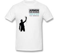 Armin Van Buuren - I Magine The Remixes Men Popular Short Sleeve T-Shirts Black Manches Courtes(Large)