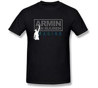 Armin Van Buuren Magine T-Shirt Unisex Black Mens Tees S