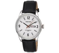 Armitron Men's Day/Date Function Croco-Grain Leather Strap Watch, 20/5048