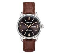 Armitron Men's Day/Date Function Croco-Grain Leather Strap Watch, 20/5048