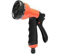 Armo - Pistolet d'arrosage réglable - 10 modes - Antidérapant - Multi haute pression - Pour arrosoir - Avec 10 modes de contrôle de l'eau