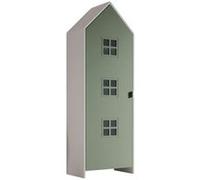 Vipack Armoire enfant 1 porte Casami Bruges Entangled 171 cm Vert/Blanc