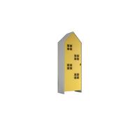 Armoire 1 porte Casami Bruges More Jaune Blanc G
