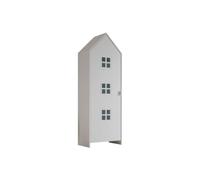 Vipack Armoire 1 porte Casami Bruges Satin blanc