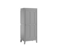 Armoire 1 porte milenne gris TU