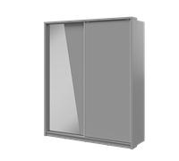 Armoire 2 portes avec étagères - MALIA