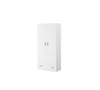 PARISOT Armoire 2 portes battantes 1 tiroir Panneau de particules Décor L 78 cm G